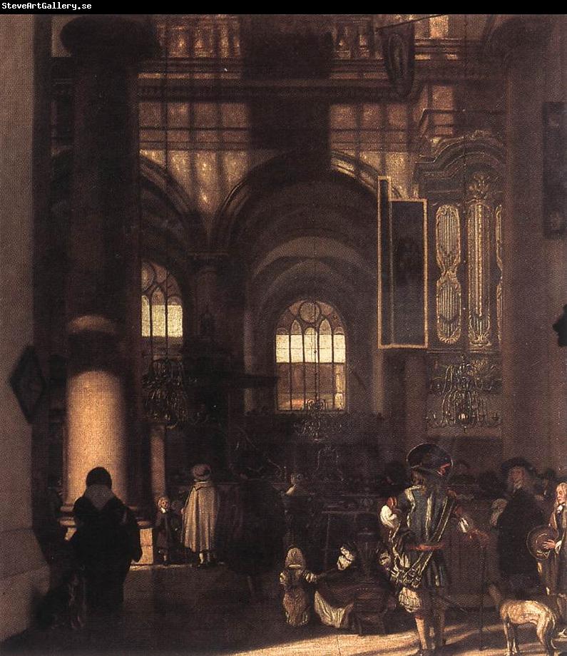 WITTE, Emanuel de Interior of a Church